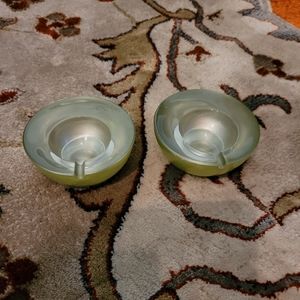 Leonardo Germany modern vintage Ash trays lot of 2